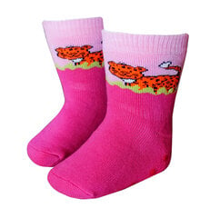 Детские нескользящие носки для ползания «Леопард» цена и информация | Колготки, носочки для новорожденных | 220.lv