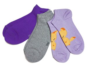 Детские носки «Лиса» (три пары в упаковке) цена и информация | Женские носки | 220.lv