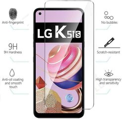 Защитное стекло Tempered Glass 2.5D для телефона LG K51s цена и информация | Защитные пленки для телефонов | 220.lv