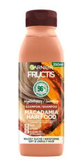 Matu šampūns Garnier Fructis Macadamia Hair Food 350 ml цена и информация | Шампуни | 220.lv