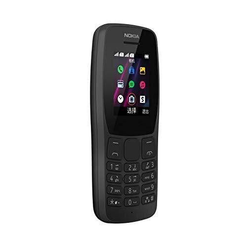 Nokia 110 (2019), 4 MB, Dual SIM, Black cena un informācija | Mobilie telefoni | 220.lv