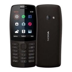 Nokia 110 (2019), 4 Мбайт, Dual SIM, Black цена и информация | Мобильные телефоны | 220.lv