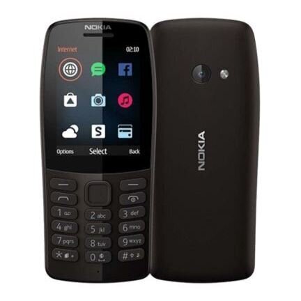 Nokia 110 (2019), 4 MB, Dual SIM, Black cena un informācija | Mobilie telefoni | 220.lv