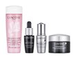 Komplekts Lancôme sievietēm : sejas losjons,50 ml + sejas serums, 7 ml + acu kontūras serums, 5 ml + dienas krēms, 15 ml cena un informācija | Serumi sejai, eļļas | 220.lv