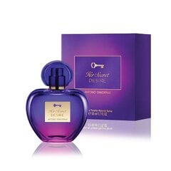 Туалетная вода Antonio Banderas Her Secret Desire EDT для женщин 50 мл цена и информация | Женские духи Lovely Me, 50 мл | 220.lv