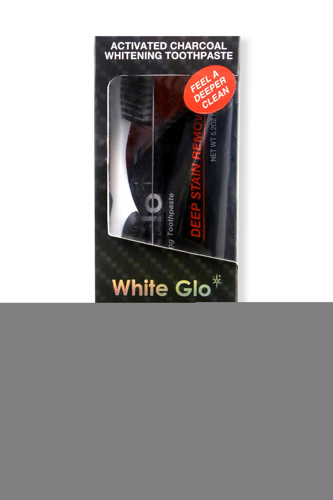 Zobu pasta "White Glo" Charcoal Deep Stain, 150g cena un informācija | Zobu pastas, birstes | 220.lv