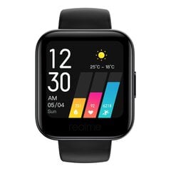 Realme Watch Black цена и информация | Смарт-часы (smartwatch) | 220.lv