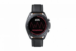 Viedais pulkstenis Samsung Galaxy Watch 3 (45 mm), Black cena un informācija | Viedpulksteņi (smartwatch) | 220.lv