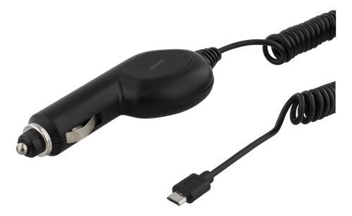 Deltaco USB-CAR94, Micro USB, 1A цена и информация | Lādētāji un adapteri | 220.lv