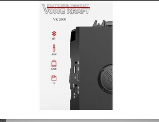 Voice Kraft VK 2600 цена и информация | Аудиоколонки | 220.lv