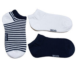 Носки в полоску (три пары в упаковке) цена и информация | Колготки, носочки для новорожденных | 220.lv
