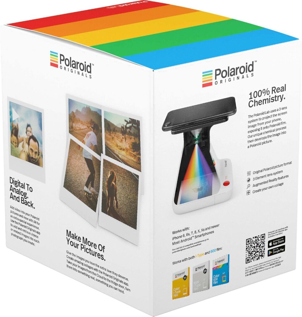 Polaroid Originals Lab cena un informācija | Momentfoto kameras | 220.lv