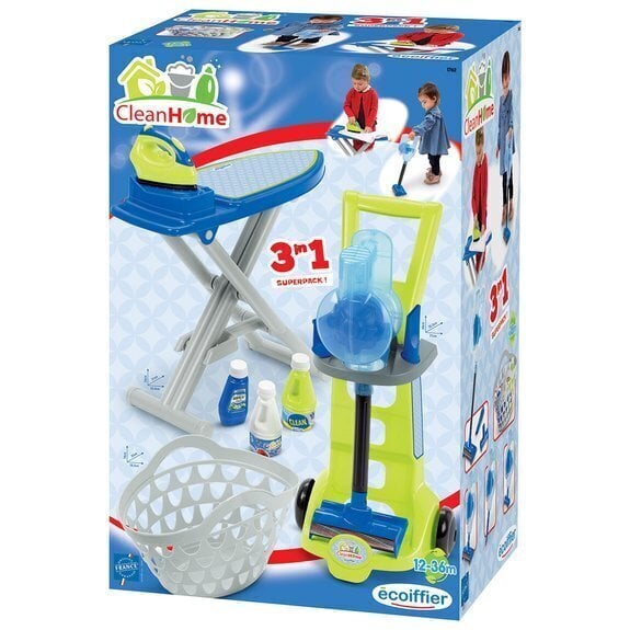 Rotaļu tīrīšanas piederumu komplekts Simba Ecoiffier цена и информация | Rotaļlietas meitenēm | 220.lv