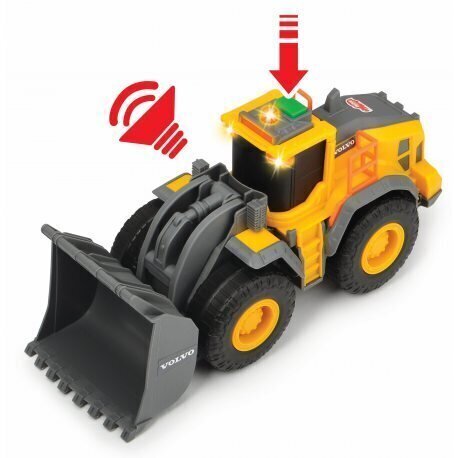 Rotaļu buldozers ar skaņu un gaismu Simba Dickie Toys Construction cena un informācija | Rotaļlietas zēniem | 220.lv