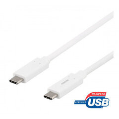 Deltaco USBC-1126M, USB C, 0.5m cena un informācija | Savienotājkabeļi | 220.lv