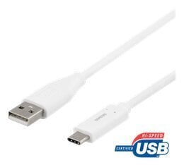 Deltaco USBC-1011M, USB C, USB A, 2m cena un informācija | Savienotājkabeļi | 220.lv