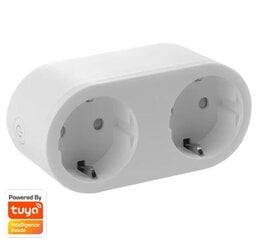 Smart Plug Denver Electronics 118141100010 Balts cena un informācija | Elektrības slēdži, rozetes | 220.lv