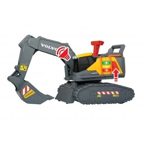 Ekskavators Simba Dickie Toys Construction Volvo Weight Lift Excavator cena un informācija | Rotaļlietas zēniem | 220.lv