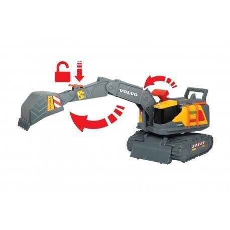 Ekskavators Simba Dickie Toys Construction Volvo Weight Lift Excavator cena un informācija | Rotaļlietas zēniem | 220.lv