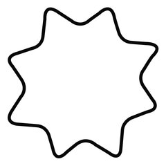 Piparkūku/cepumu formiņa S "Star, 8-stūra" 4 cm cena un informācija | Cepamais papīrs, trauki, formas | 220.lv