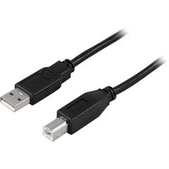 Deltaco USB-250S, USB 2.0, 5m cena un informācija | Kabeļi un vadi | 220.lv