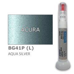 Krāsu korektors skrāpējumu korekcijai ACURA BG41P (L) - AQUA SILVER 12 ml cena un informācija | Auto krāsas | 220.lv