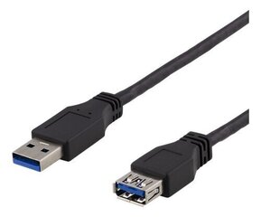 Deltaco USB3-242, USB-A, 2 m cena un informācija | Kabeļi un vadi | 220.lv