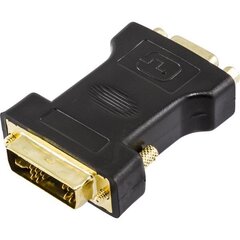 Deltaco DVI-4, DVI-A, VGA cena un informācija | Adapteri un USB centrmezgli | 220.lv