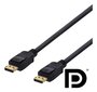 Deltaco DP-1010D, DisplayPort , 1m cena un informācija | Kabeļi un vadi | 220.lv