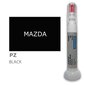 Krāsu korektors skrāpējumu korekcijai MAZDA PZ - BLACK 12 ml cena un informācija | Auto krāsas | 220.lv