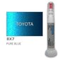 Krāsu korektors skrāpējumu korekcijai TOYOTA 8X7 - PURE BLUE 12 ml цена и информация | Auto krāsas | 220.lv