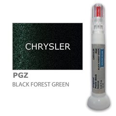 Krāsu korektors skrāpējumu korekcijai CHRYSLER PGZ - BLACK FOREST GREEN 12 ml cena un informācija | Auto krāsas | 220.lv