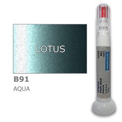 Krāsu korektors skrāpējumu korekcijai LOTUS B91 - AQUA 12 ml cena un informācija | Auto krāsas | 220.lv