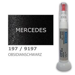 Карандаш-корректор для устранения царапин MERCEDES 9197 - OBSIDIANSCHWARZ 12 ml цена и информация | Автомобильная краска | 220.lv