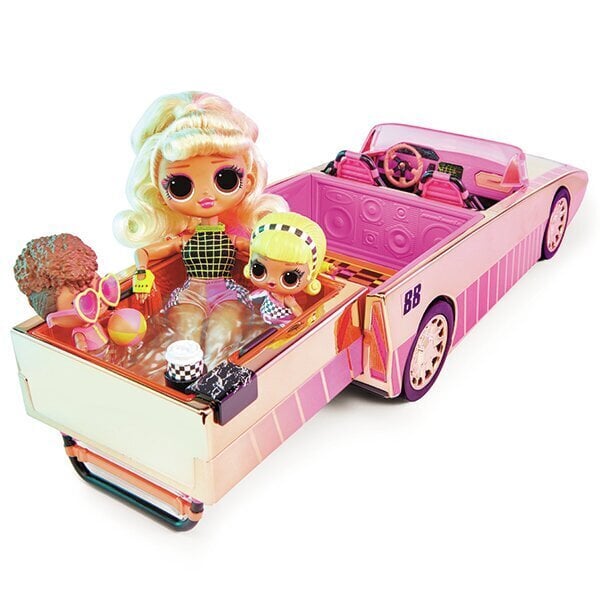 L.O.L. Surprise! Car-Pool Coupe with Exclusive Doll cena un informācija | Rotaļlietas meitenēm | 220.lv