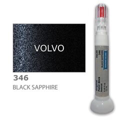 Krāsu korektors skrāpējumu korekcijai VOLVO 346 - BLACK SAPPHIRE 12 ml cena un informācija | Auto krāsas | 220.lv