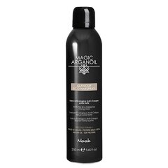 Stipras fiksācijas laka Nook Magic Arganoil Glamour Eco, 250 ml cena un informācija | Matu veidošanas līdzekļi | 220.lv