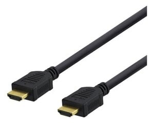Deltaco HDMI-1080D, HDMI, 15m cena un informācija | Kabeļi un vadi | 220.lv