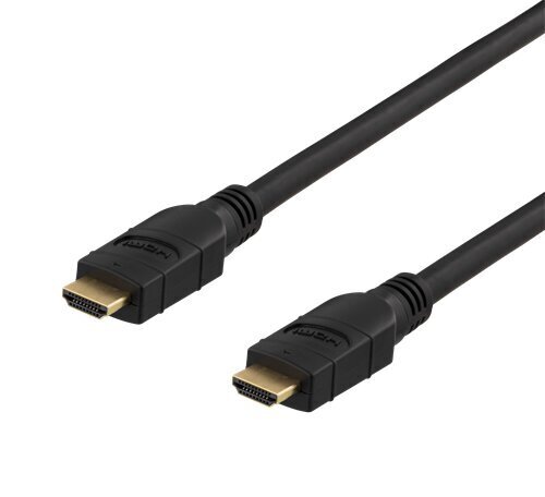 Deltaco HDMI-3200, HDMI, 20m цена и информация | Kabeļi un vadi | 220.lv
