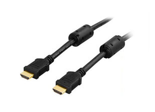 Deltaco HDMI-1015, HDMI, 1.5 m cena un informācija | Kabeļi un vadi | 220.lv