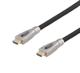 Deltaco HDMI-4100, HDMI, 10 m cena un informācija | Kabeļi un vadi | 220.lv