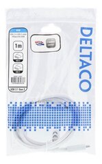 Deltaco USBC-1407, USB-C, 1 м цена и информация | Кабели и провода | 220.lv