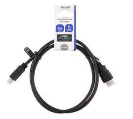 Deltaco HDMI-905, HDMI, 0.5 m цена и информация | Кабели и провода | 220.lv