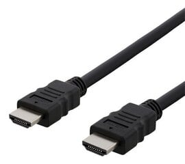 Deltaco HDMI-905, HDMI, 0.5 m цена и информация | Кабели и провода | 220.lv