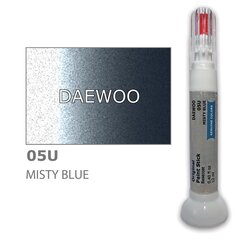 Krāsu korektors skrāpējumu korekcijai DAEWOO 05U - MISTY BLUE 12 ml cena un informācija | Auto krāsas | 220.lv