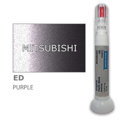 Krāsu korektors skrāpējumu korekcijai MITSUBISHI ED - PURPLE 12 ml cena un informācija | Auto krāsas | 220.lv