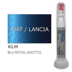 Krāsu korektors skrāpējumu korekcijai FIAT / LANCIA KLM - BLU ROYAL (GIOTTO) 12 ml cena un informācija | Auto krāsas | 220.lv