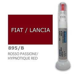 Krāsu korektors skrāpējumu korekcijai FIAT / LANCIA 895/B - ROSSO PASSIONE/HYPNOTIQUE RED 12 ml cena un informācija | Auto krāsas | 220.lv