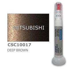 Krāsu korektors skrāpējumu korekcijai MITSUBISHI CSC10017 - DEEP BROWN 12 ml cena un informācija | Auto krāsas | 220.lv