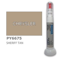 Krāsu korektors skrāpējumu korekcijai CHRYSLER PY6675 - SHERIFF TAN 12 ml cena un informācija | Auto krāsas | 220.lv